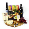 A Grand Celebration Wine & Cheese Board - Healthy Beer Gift Baskets Free Shipping, Same Day Delivery