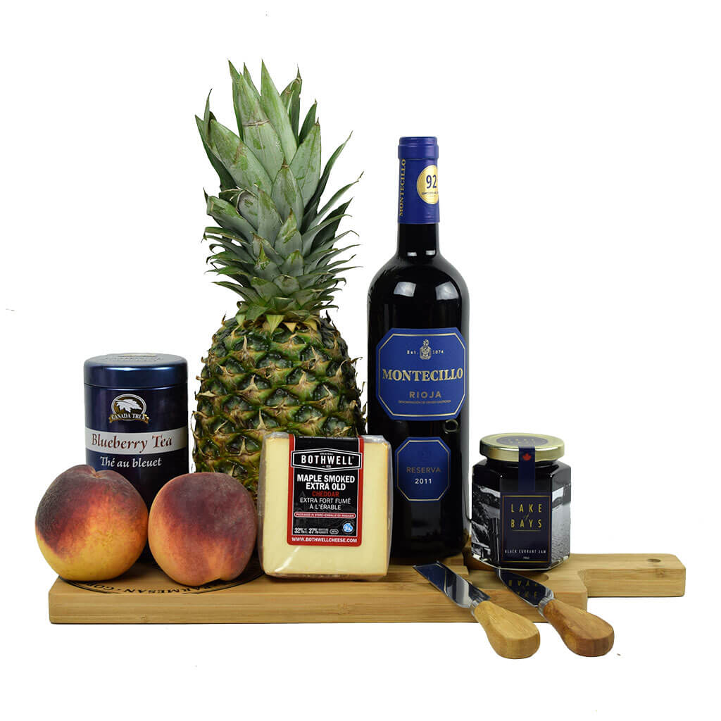 Soothing Blue Wine Gift