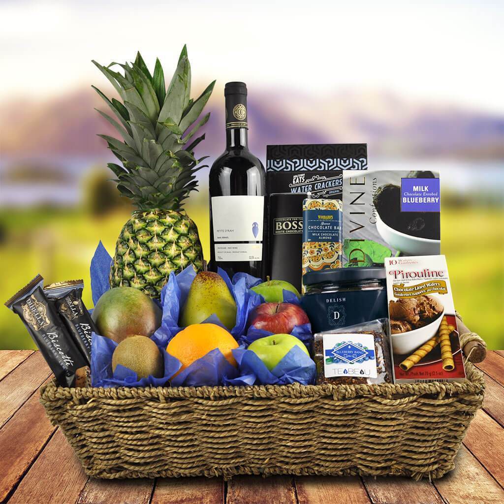 Mediterranean Sparkling wine Collection Gift Basket