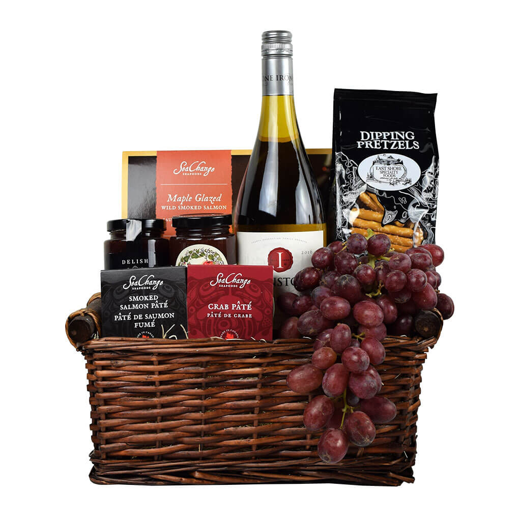Christmas Wine Gifts | Salmon Gift Basket