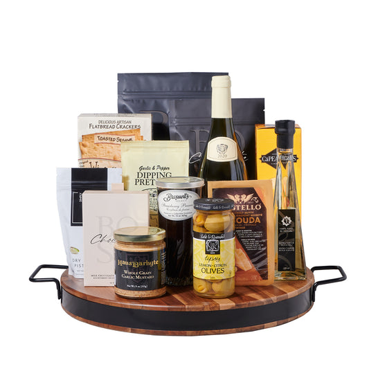 Extravagant Wine & Snack Gift Board , gourmet gift, gourmet, wine gift, wine, cheeseboard gift, cheeseboard, cheese gift, cheese