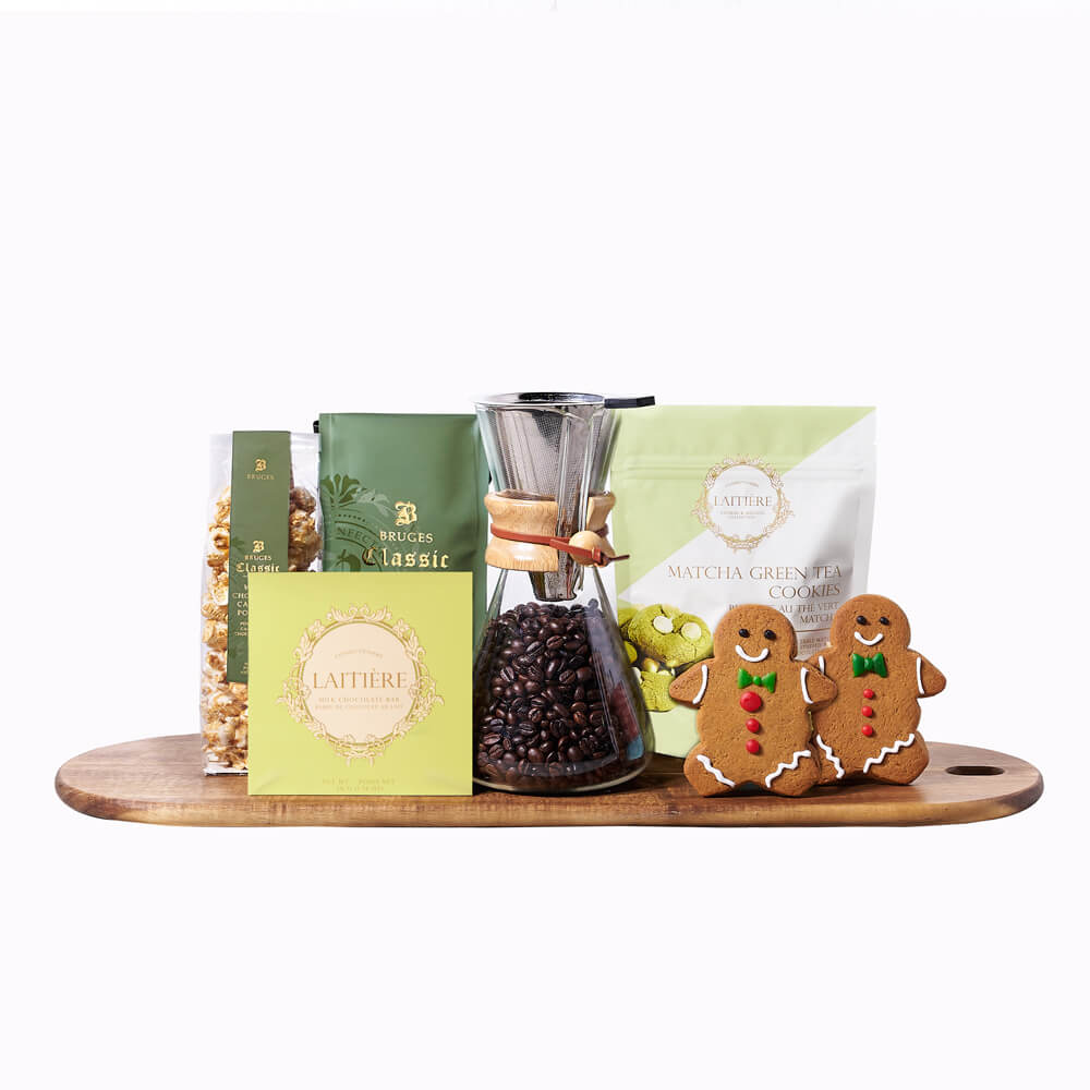 Christmas Coffee &amp; Cookie Gift, christmas gift basket, christmas gift, christmas, holiday gift basket, holiday gift, holiday