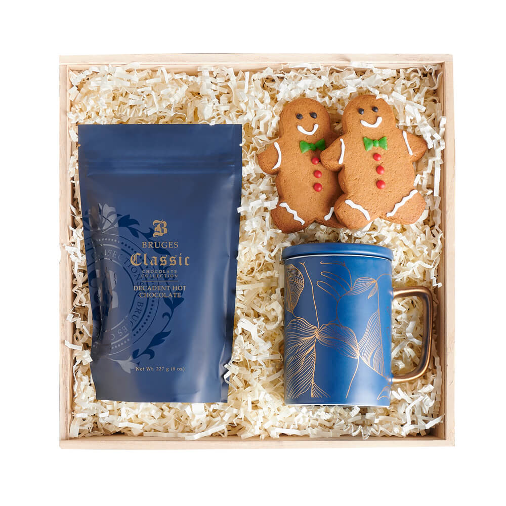 Holiday Gingerbread &amp; Cocoa Gift, christmas gift, christmas, holiday gift, holiday, gourmet gift, gourmet, cookie gift, cookie