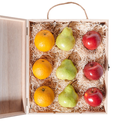 Fresh Triple Fruit Box, fruit gift, fruit, gourmet gift, gourmet