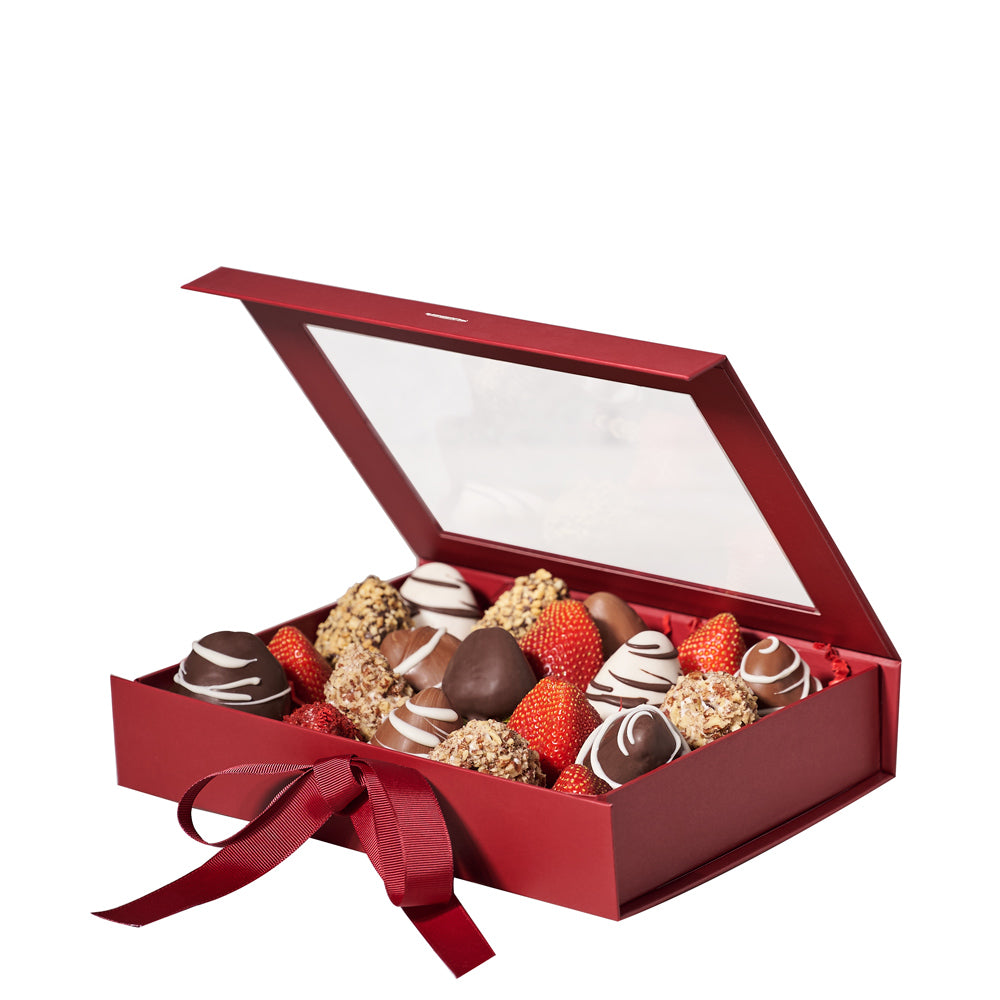 Champagne & Chocolate Duo Gift Set – Christmas gift baskets – US delivery -  Good 4 You Gift Baskets USA