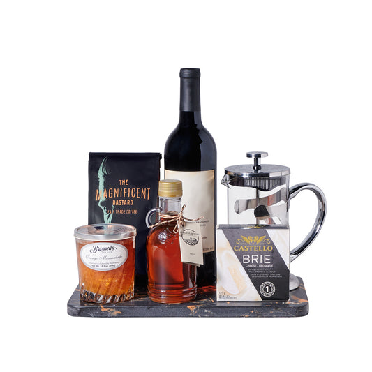 Coffee & Wine Gourmet Gift, wine gift, wine, gourmet gift, gourmet, coffee gift, coffee