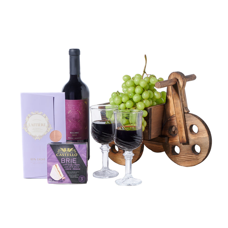 Triple Wine Crate – Wine gift baskets – US delivery - Good 4 You