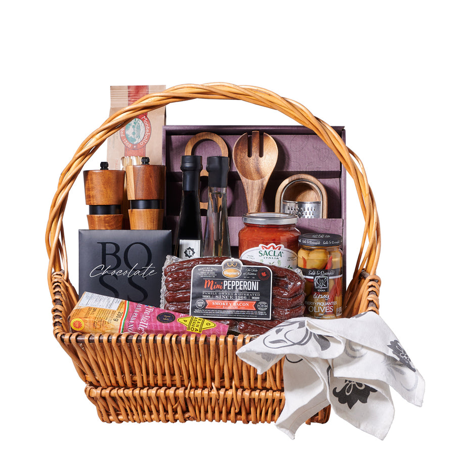 Gourmet Food Gift Basket Tower Snack Gifts for Women, Men, Families,  College – Delivery for Holidays, Appreciation, Thank You, Congratulations