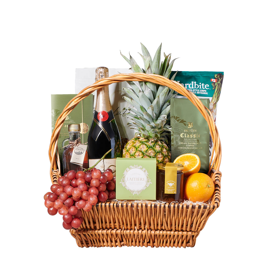 The Market Fruit & Wine Gift Basket – wine gift baskets – US delivery -  Good 4 You Gift Baskets USA