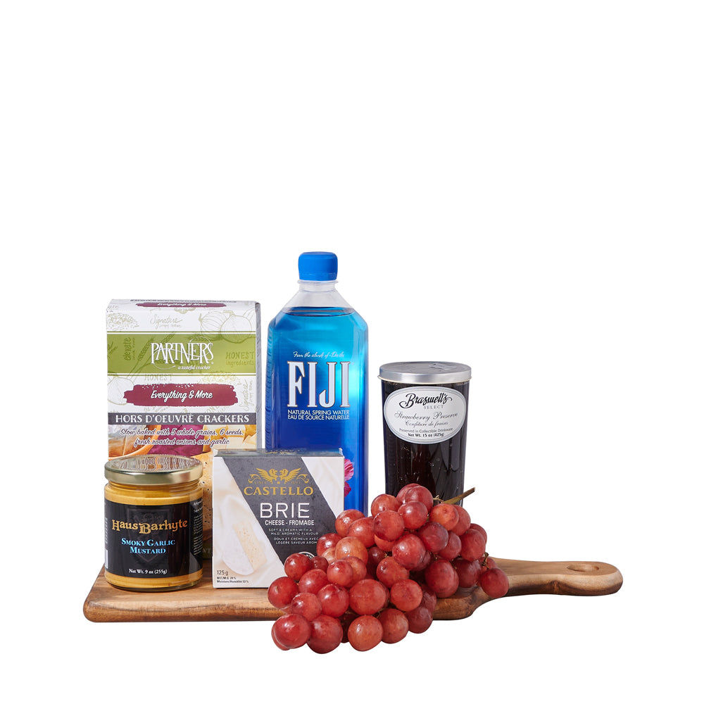 Fresh Grape &amp; Appetizer Gift, gourmet gift, gourmet, fruit gift, fruit, healthy gift, healthy