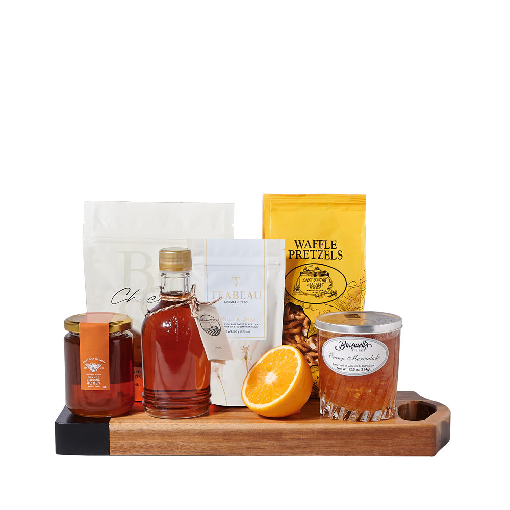 Great Maple Syrup Gift Set, gourmet gift, gourmet, tea gift, tea, syrup gift, syrup