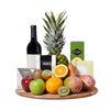 Pineapple Platter Wine Gift, wine gift, wine, gourmet gift, gourmet, fruit gift, fruit