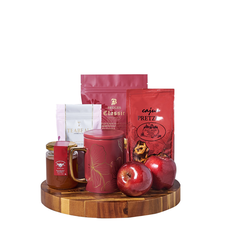 Chinese Red Tea Set With Gift Box