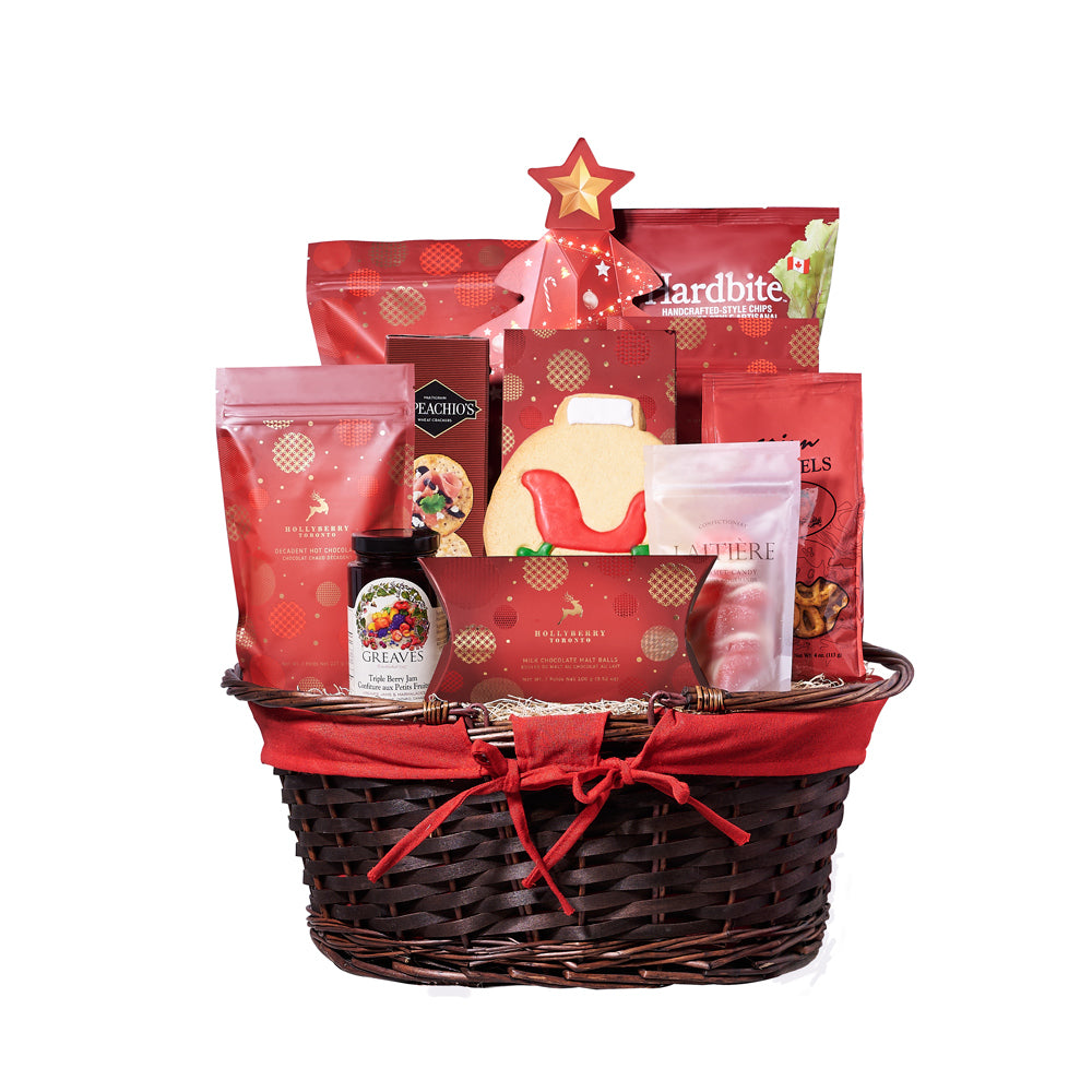 Gourmet Christmas Goodies Gift Basket – Christmas gift baskets – US  delivery - Good 4 You Gift Baskets USA