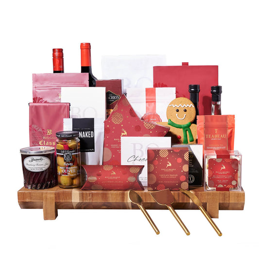 Sumptuous Gourmet Christmas Gift Board, gourmet gift, gourmet, christmas gift, christmas, holiday gift, holiday, wine gift, wine