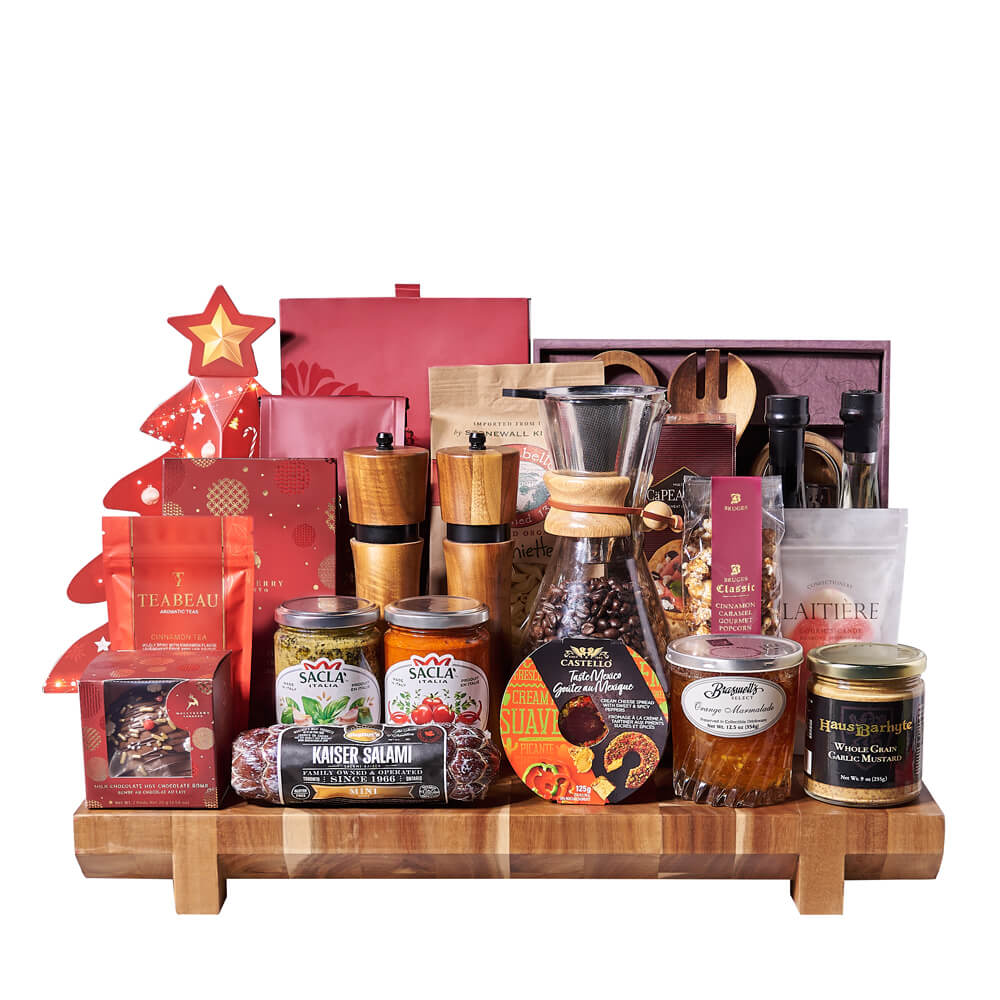 Ultimate Holiday Bounty &amp; Coffee Gift, christmas gift, christmas, holiday gift, holiday, gourmet gift, gourmet, coffee gift, coffee