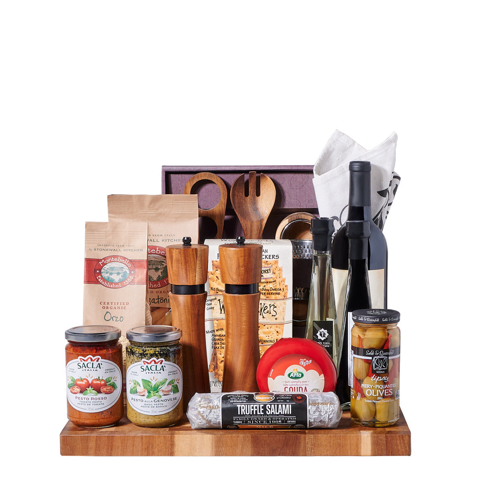 Wine &amp; Pasta Gift Basket, gourmet gift, gourmet, wine gift, wine, pasta gift, pasta