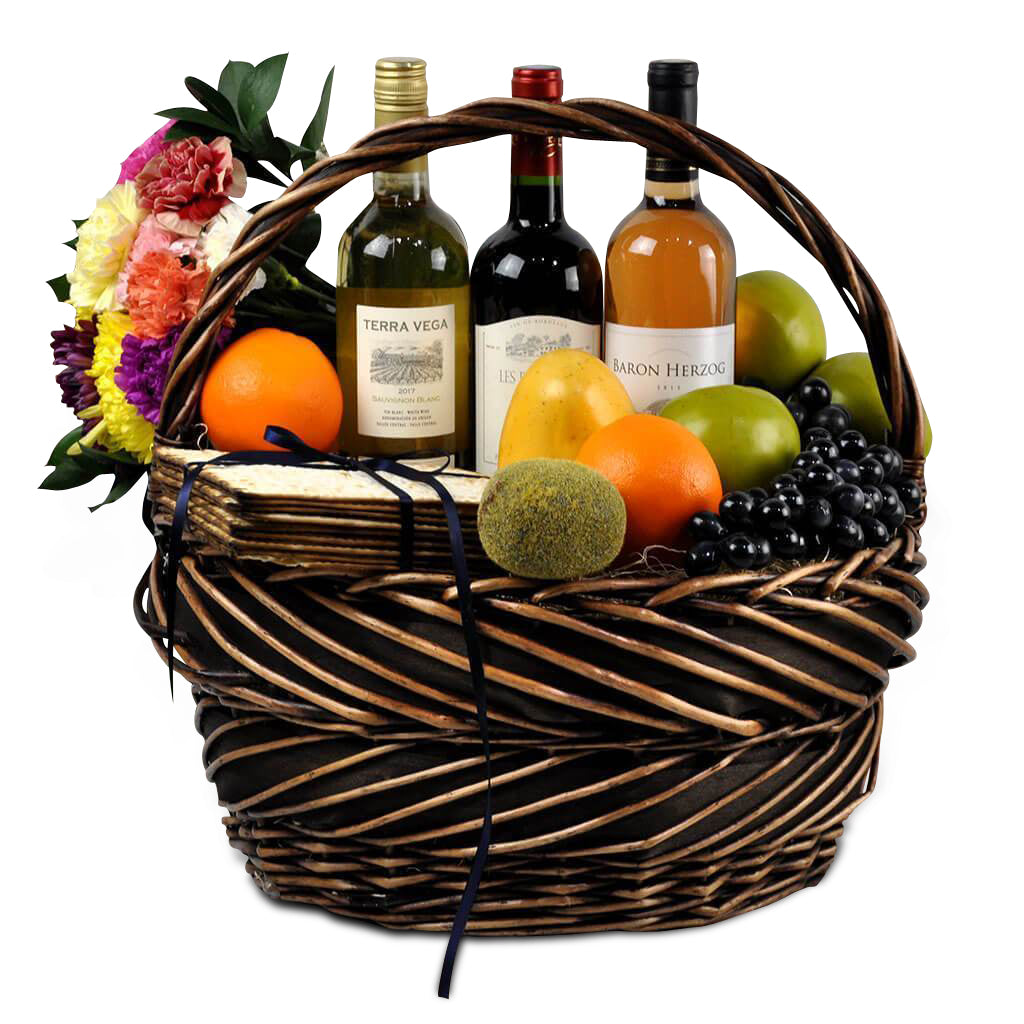 Mediterranean Sparkling wine Collection Gift Basket